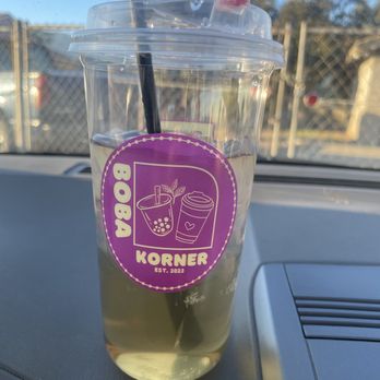 Boba Korner - Very refreshing Peach Tea!!!! - Bubble Tea Near Me - Fontana, California Boba Korner - Very refreshing Peach Tea!!!! - Bubble Tea Near Me - Fontana, California