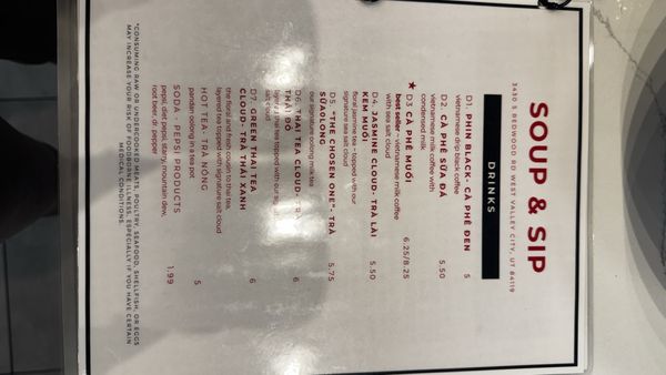 Menu photo 1 Soup & Sip West Valley City, UT Menu photo 1 Soup & Sip West Valley City, UT
