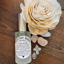 The Scarlet Halo - Https://www.scarlethalo.com/product-page/truth-serum-aura-mist