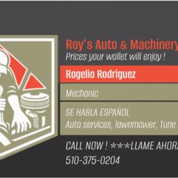 Roy’s  Auto & Machinery Services 