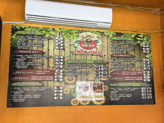 Menu photo 1 Tacos Guss Cabo San Lucas, BCS Menu photo 1 Tacos Guss Cabo San Lucas, BCS