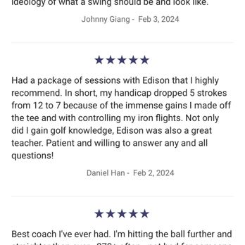 Edison Tran Golf - Golf Lessons Near Me Edison Tran Golf - Golf Lessons Near Me