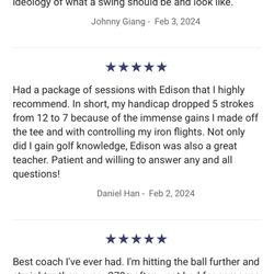 Edison Tran Golf