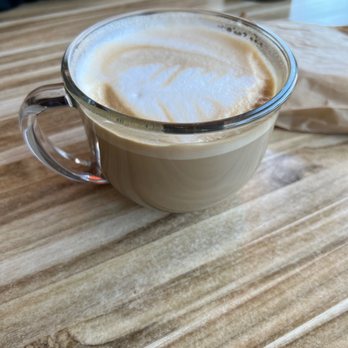 Bikeeny Caffe - Caramel Latte (hot) - Coffee & Tea Near Me - Malden, Massachusetts
