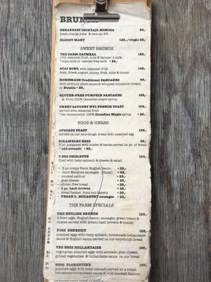Menu photo 1 The Farm Prague, PR