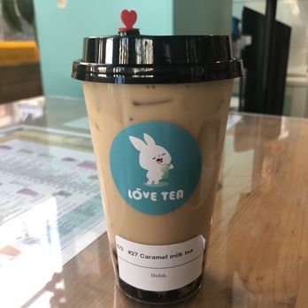 Love Tea - Caramel Milk Tea - Coffee & Tea Near Me - San Francisco, California