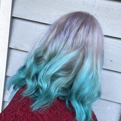 Sam's Style Studio - A lighter touch on an oil spill type of color