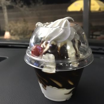 Sonic Drive-In - Chocolate Sundae - Fast Food Near Me - Castle Rock, Colorado