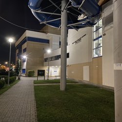 Obiekty sportowe SGGW - Wejście do obiektu