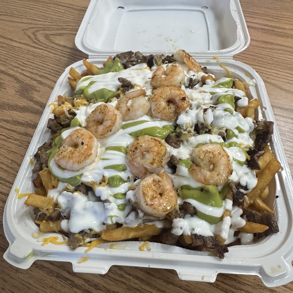 Rosarito's Mexican And Seafood - Surf and turf fries - Mexican Near Me - Lakeside, California