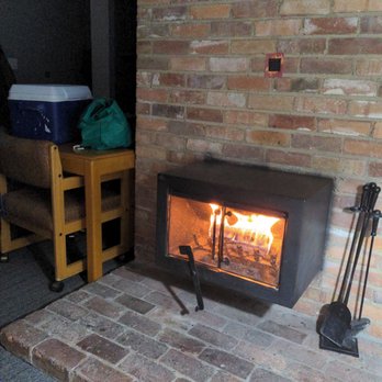 Tamarack Lodge - Fireplace in the light - Hotels Near Me - Ketchum, Idaho