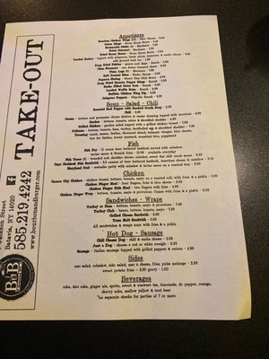 Menu photo 5 Bourbon & Burger Batavia, NY
