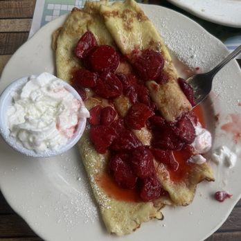 Original Pancake House - Nutella crepes with strawberry compote - Breakfast & Brunch Near Me - Anaheim, California