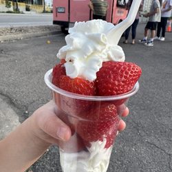 Granny’s Blessed Berries - Strawberries and Whipped Cream