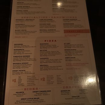 Federal Pizza - Menu - Pizza Near Me - Phoenix, Arizona