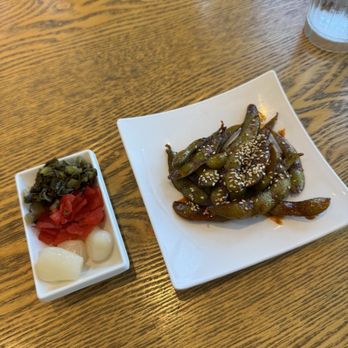X-FISH Izakaya - spicy garlic edamame - Sushi Bars Near Me - Buena Park, California X-FISH Izakaya - spicy garlic edamame - Sushi Bars Near Me - Buena Park, California