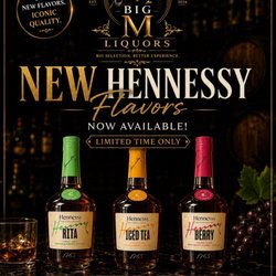 Hennessy Cocktails in stock!