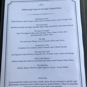 The Colonial Inn - Menu - Venues & Event Spaces Near Me - Hillsborough, North Carolina The Colonial Inn - Menu - Venues & Event Spaces Near Me - Hillsborough, North Carolina