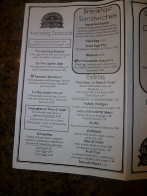 Menu photo 4 Schmidtsville Restaurant Wellesley, ON Menu photo 4 Schmidtsville Restaurant Wellesley, ON