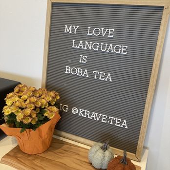 Krave Tea - Bubble Tea Near Me - Winter Park, Florida