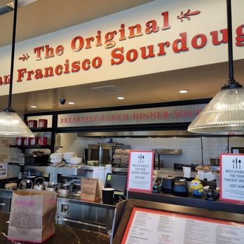 Boudin SF - The kitchen area of the cafe. - Bakeries Near Me - San Diego, California Boudin SF - The kitchen area of the cafe. - Bakeries Near Me - San Diego, California