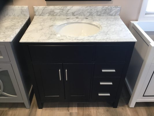 Vanity Sets & Much More! - Come see our new showroom to get your dream kitchen or bath started today! Walk ins welcome. MENTION YELP FOR 10% OFF! Vanity Sets & Much More! - Come see our new showroom to get your dream kitchen or bath started today! Walk ins welcome. MENTION YELP FOR 10% OFF!