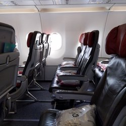 LATAM Airlines - Typical A321 cabin with Latam (this is from GIG-SCL)