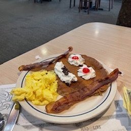 My son's adorable breakfast
