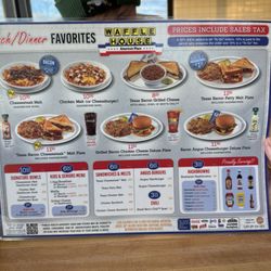 Menu as of 1/19/25