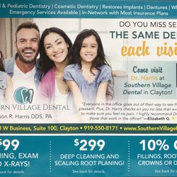 Southern Village Dental - Promotional deals!
