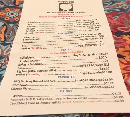 Menu photo 2 Poppy's Bbq Crump, TN Menu photo 2 Poppy's Bbq Crump, TN