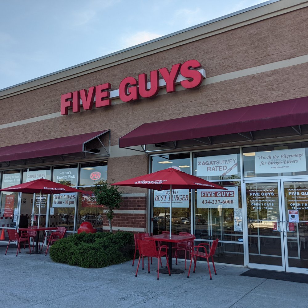 Five Guys, Lynchburg Five Guys, Lynchburg