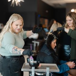 Grey And Sage Salon
