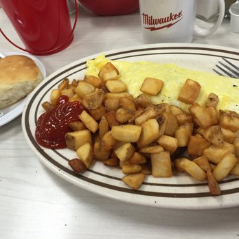 Duluth Rexall Grill - Veggie omelette with home fries! - American Near Me - Duluth, Georgia