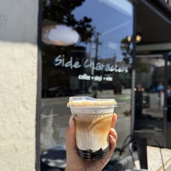 Side Characters - black sesame latte - Coffee & Tea Near Me - San Francisco, California Side Characters - black sesame latte - Coffee & Tea Near Me - San Francisco, California