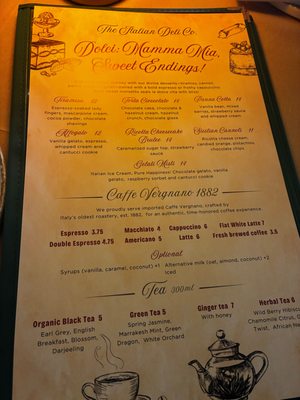 Menu photo 2 The Italian Deli Co Pasadena, CA Menu photo 2 The Italian Deli Co Pasadena, CA