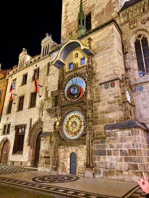 Prague Astronomical Clock by null