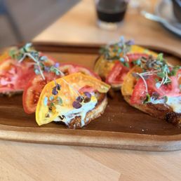 Heirloom Tomato Toast