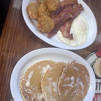 Rooster Shack - PANCAKE PLATTER - Breakfast & Brunch Near Me - Cartersville, Georgia Rooster Shack - PANCAKE PLATTER - Breakfast & Brunch Near Me - Cartersville, Georgia