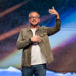 NewHope Church - Our lead pastor Adam Bishop, preaching the word on a Sunday morning.