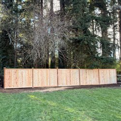 6ft Cedar privacy fence