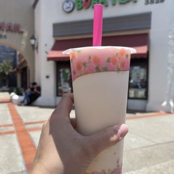TNL Boba Tea - Rose milk tea - Bubble Tea Near Me - Oceanside, California