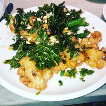 Naïve - General Tso's cauliflower! The best - New American Near Me - Louisville, Kentucky