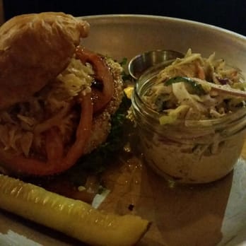Barleymash - The sesame seared abalone with Cole slaw - Sports Bars Near Me - San Diego, California