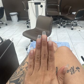 J&T Nails - Builder gel set just clear so well done - Nail Salons Near Me - Jacksonville, Florida J&T Nails - Builder gel set just clear so well done - Nail Salons Near Me - Jacksonville, Florida