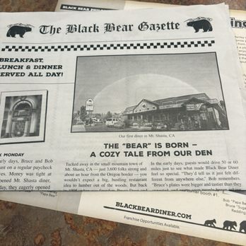 Black Bear Diner Chandler - Newspaper caption of blackbear, Diner - Diners Near Me - Chandler, Arizona Black Bear Diner Chandler - Newspaper caption of blackbear, Diner - Diners Near Me - Chandler, Arizona