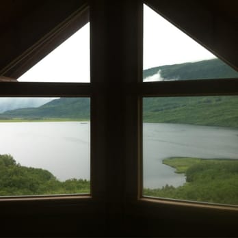 Robe Lake Lodge - From inside - Hotels Near Me - Valdez, Alaska Robe Lake Lodge - From inside - Hotels Near Me - Valdez, Alaska