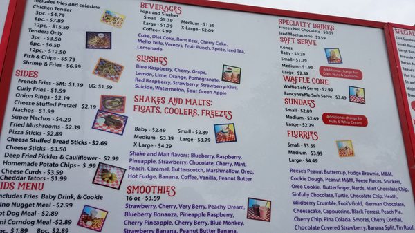 Menu photo 7 Charlie Browns Almont, MI