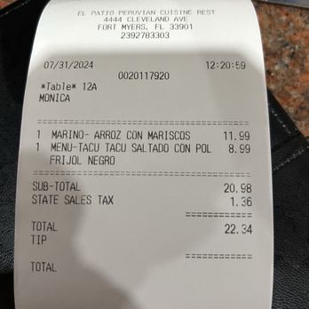 El Patio Restaurant - $22 for two!!! - Peruvian Near Me - Fort Myers, Florida El Patio Restaurant - $22 for two!!! - Peruvian Near Me - Fort Myers, Florida