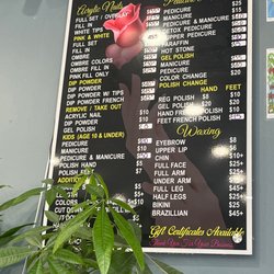 Sophia Nails - Price list,,, needs updated